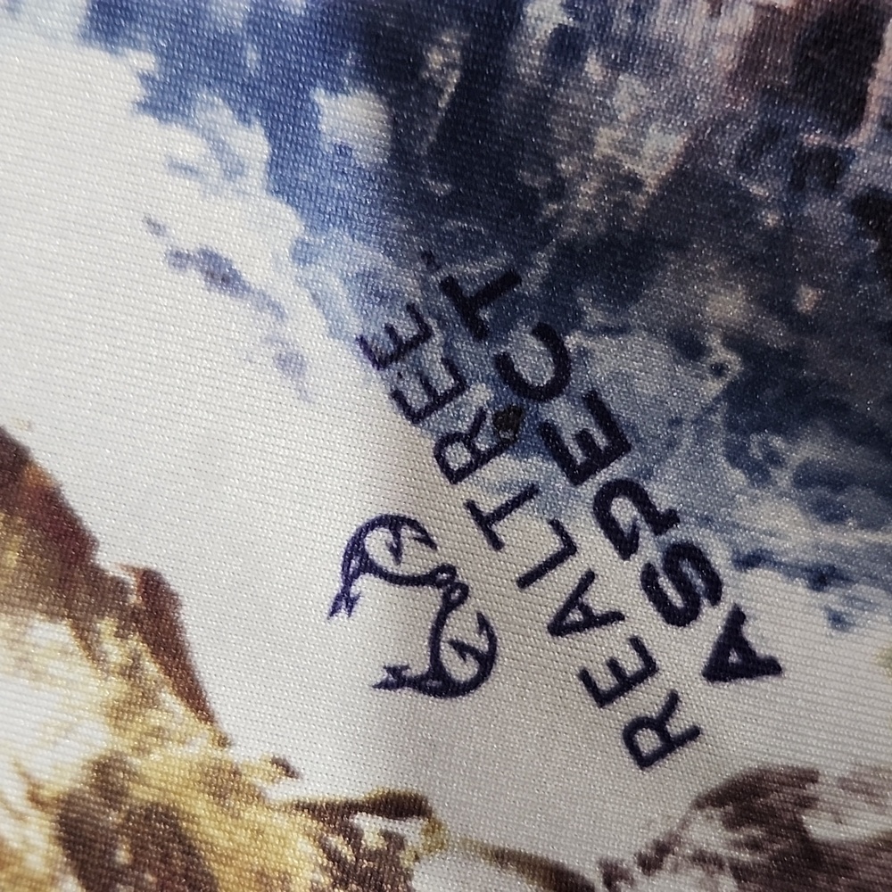 Realtree Aspect Fishing All Over Print Long Sleeve Performance Top Mens Small - Picture 3 of 11